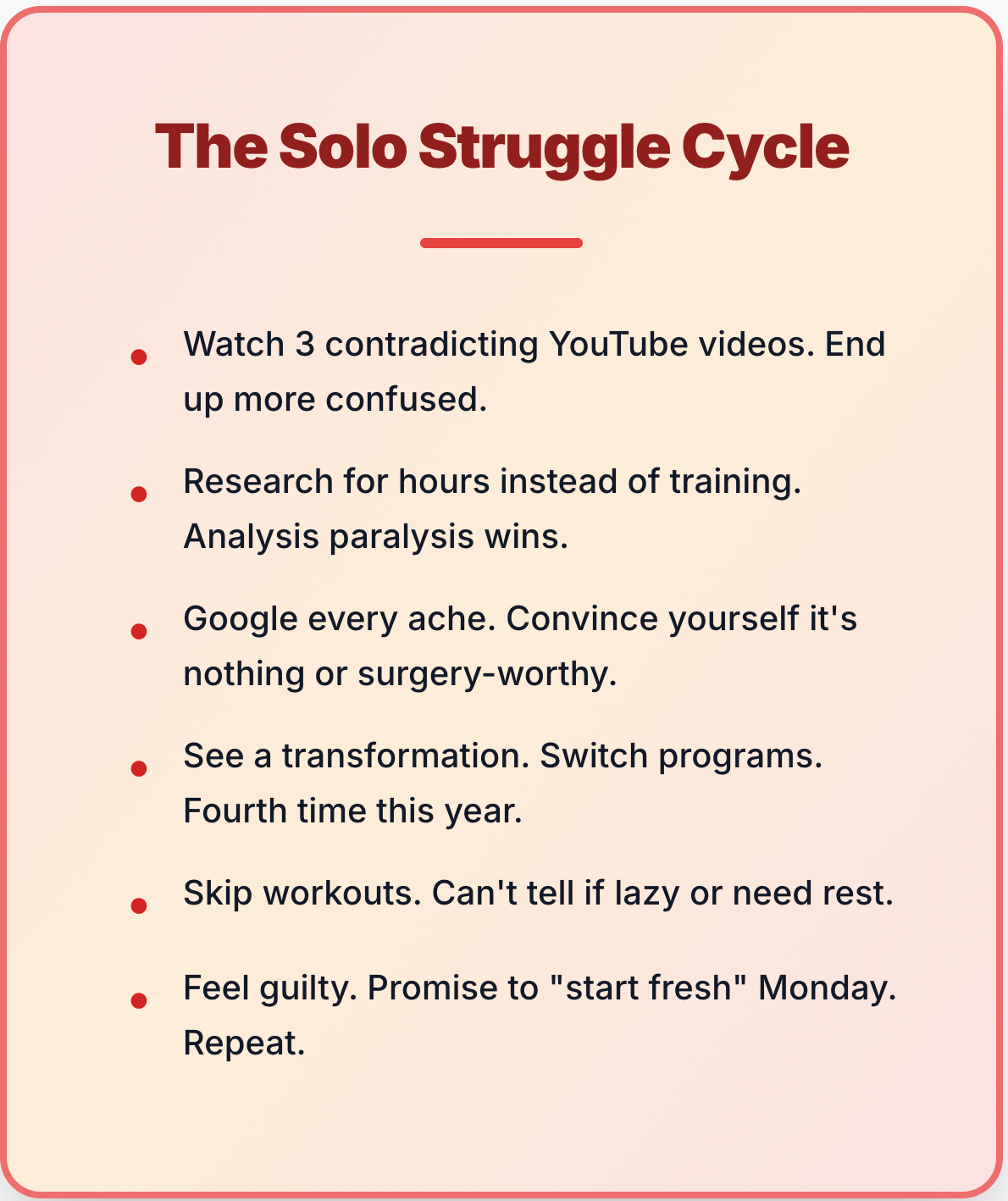 Do you need a coach?